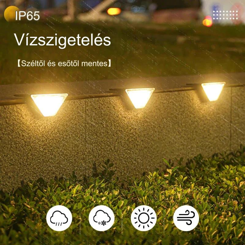 SunStep™ Mozgásérzékelős napkollektoros kerti fény