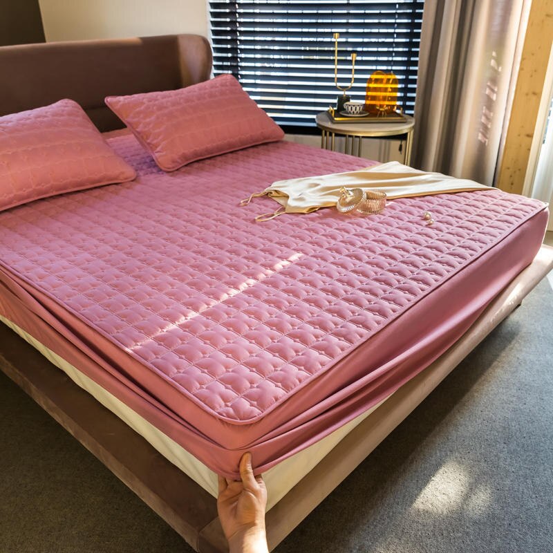 BelleVie™️ Légáteresztő selyem matracvédő