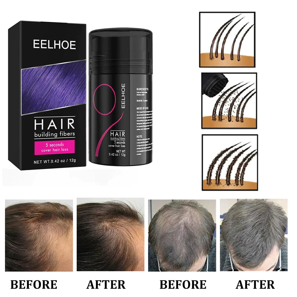 EELHOE HAIR™  Púder hajhullás ellen és a hajvonal gyors feltöltése